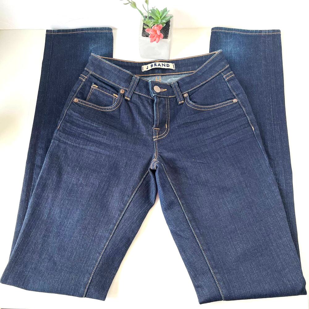 J Brand Scarlett Cigarette Womens Jeans Size 25 Style #7014 Ink Low Rise